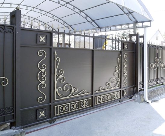 Металлические ворота в Лабинске