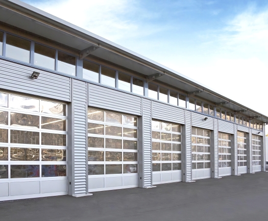 Панорамные ворота в Лабинске