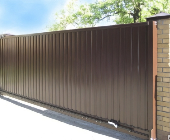 Ворота из профнастила в Лабинске