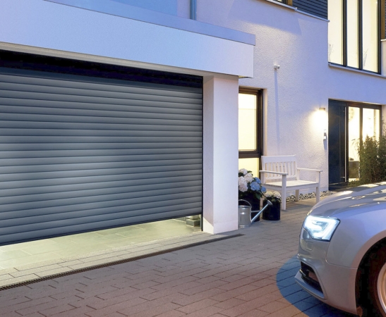 Ворота из роллетного профиля в Лабинске