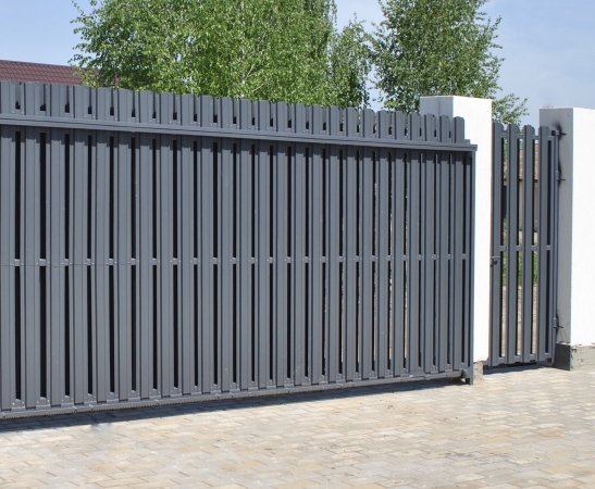 Ворота из штакетника в Лабинске